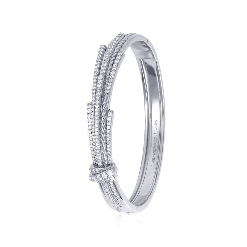 The Bow Bangle  - Silber - Limited Edition