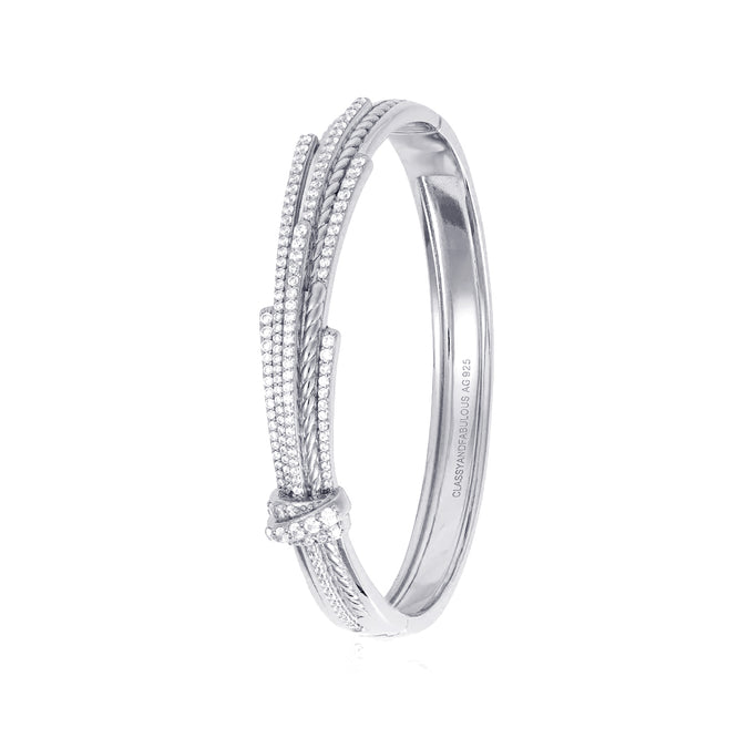 The Bow Bangle - Silber - Limited Edition