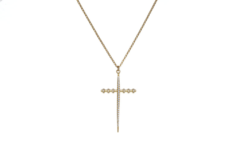 ALIX - THE EXCLUSIVE GM CROSS CHAIN  -  GOLD