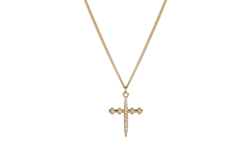 ALIX - THE EXCLUSIVE PM CROSS CHAIN  -  Gold