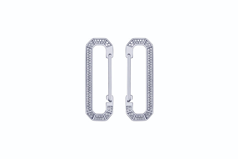 ARYA Sparkle Earrings - Silber