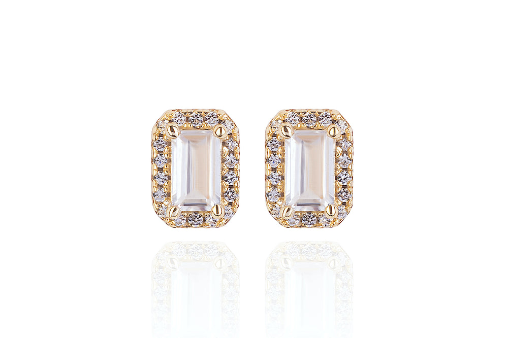 AVA STUD Earrings - Gold