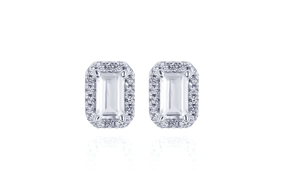 AVA STUD Earrings - Silber