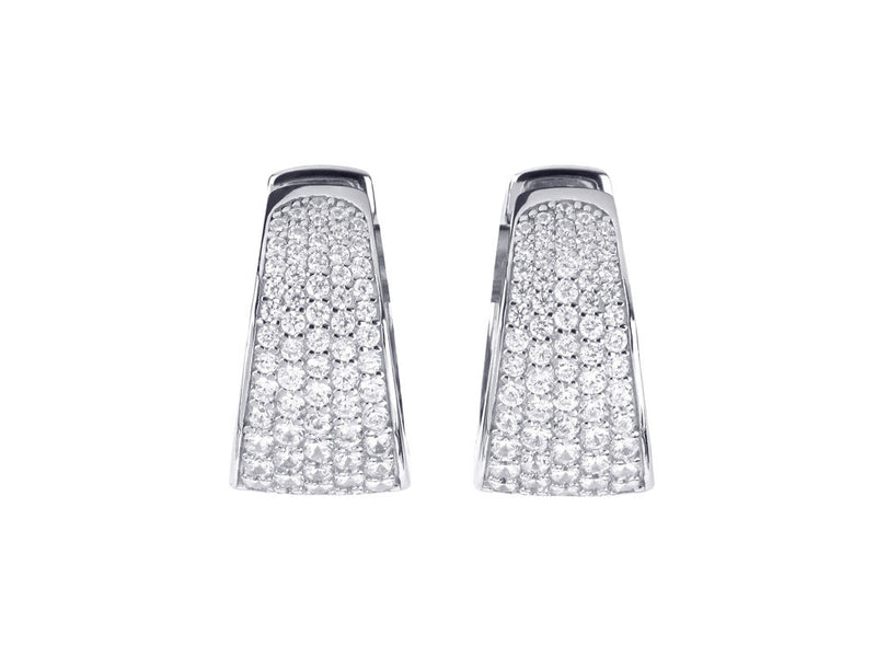 AVE STATEMENT HOOPS - SILBER