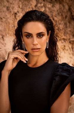 ARYA Long Earrings - Gold