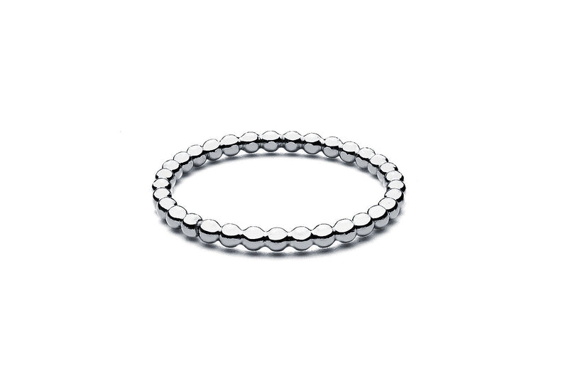 Kugelring - Beaded Ring - Medium - Silber - CLASSYANDFABULOUS JEWELRY