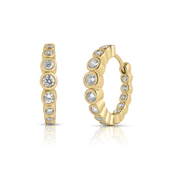 OSEANA Hoops - Gold - CLASSYANDFABULOUS Jewelry