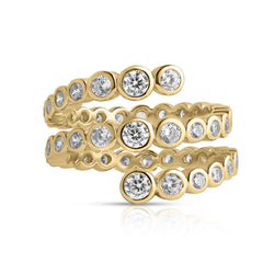 OSEANA Triple Ring- Gold