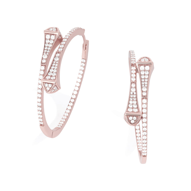 EMPIRE BIG HOOPS  - Gold/ Roségold  - LIMITIERT