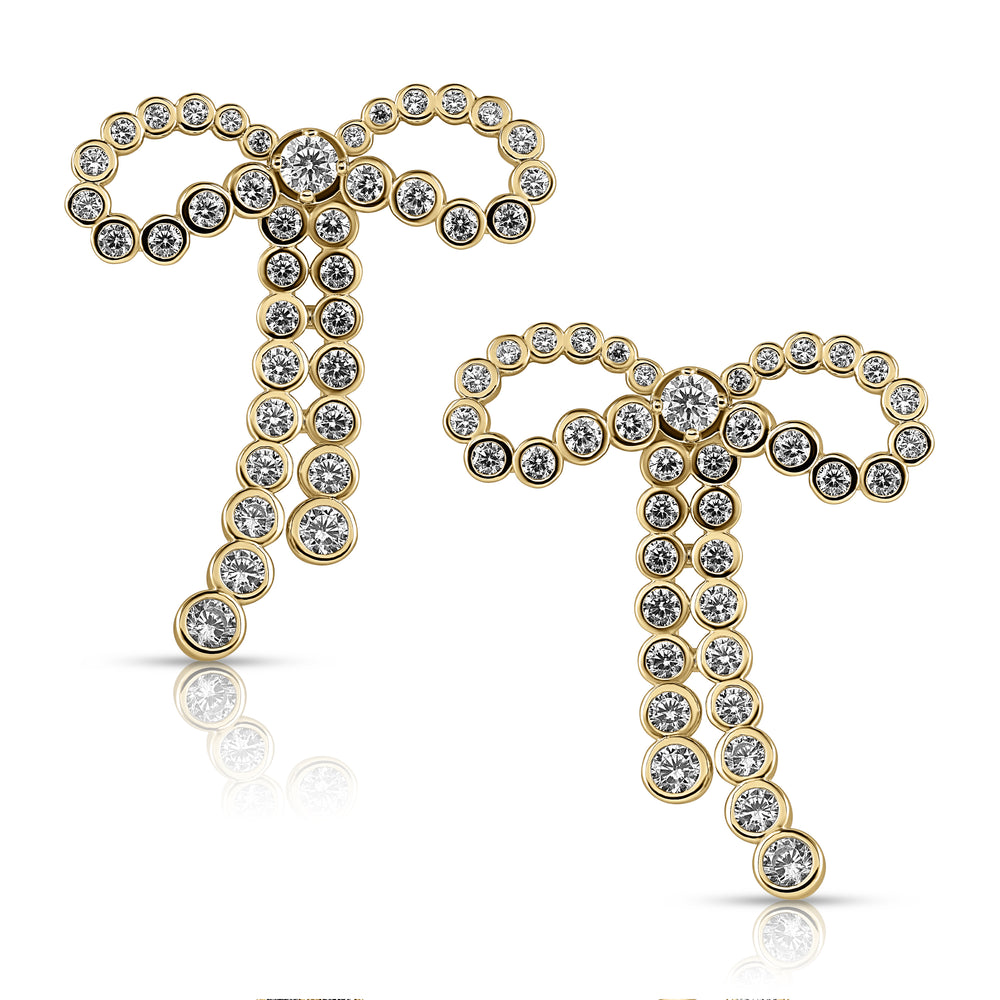 OCEANA NOEUD Earrings - Gold *Limited - CLASSYANDFABULOUS Jewelry