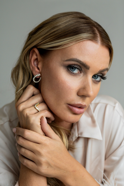 OSEANA Ouvert Earrings - Gold