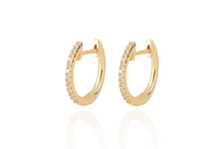 ALEA OVAL HOOPS  - 14k Gold/ Roségold Vermeil