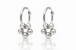 AZALEA BIG Hoops - Silber