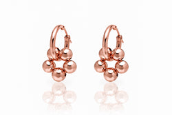 AZALEA SMALL Hoops - Gold / Roségold