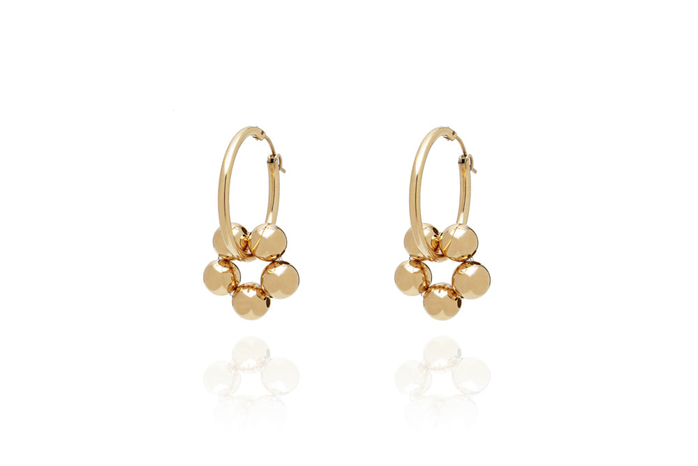 ABSOLUT AZALEA  Earring - Classic Hoops -versch. Grössen - 14k Gold filled/ Roségold filled