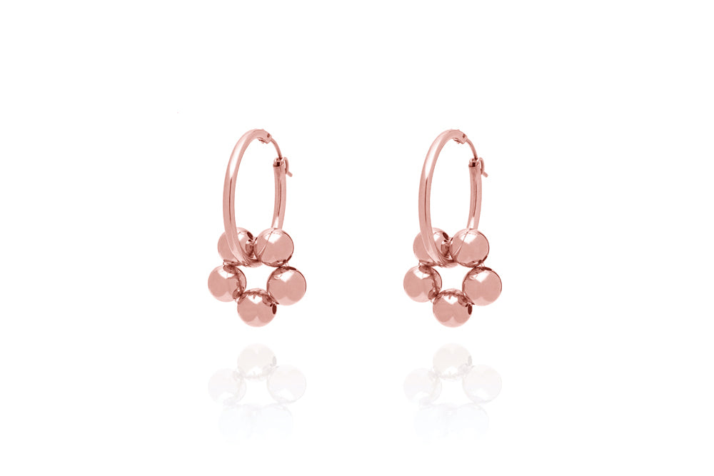 ABSOLUT AZALEA  Earring - Classic Hoops -versch. Grössen - 14k Gold filled/ Roségold filled