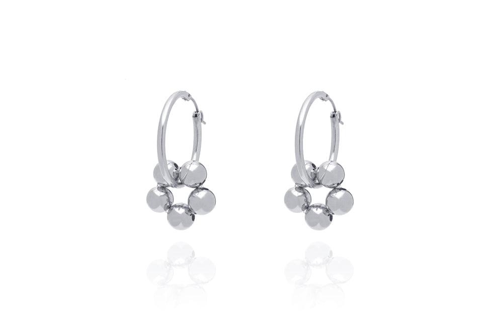 ABSOLUT AZALEA Earring - Classic Hoops -versch. Grössen - 925 Silber