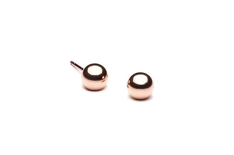 Ball Earrings  - Kugelohrring • versch. Grössen -  14k Gold filled / Roségold filled