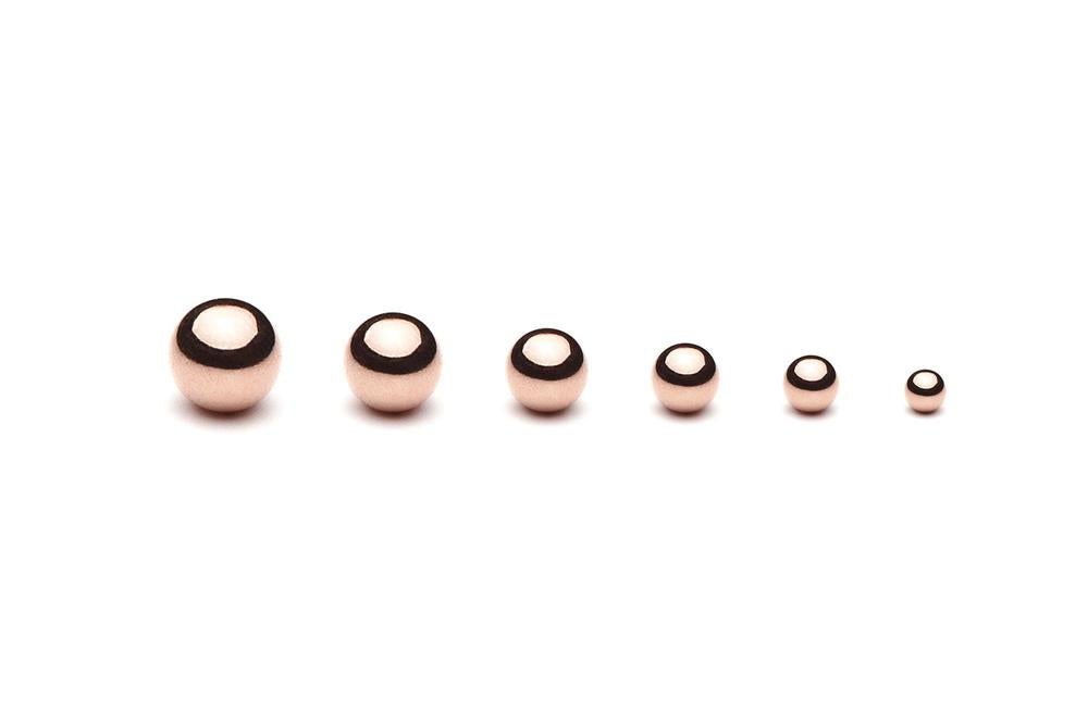 Ball Earrings  - Kugelohrring • versch. Grössen -  14k Gold filled / Roségold filled