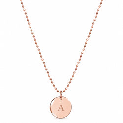 MY TAG CHAIN – Ball – 13mm – Roségold | Personalisierbar mit Gravur