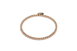 Kugelarmband 2.5mm - 14k Gold filled / 14k Roségold filled