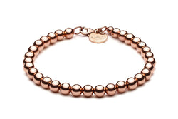 Kugelarmband 5mm - 14k Gold filled / 14k Roségold filled