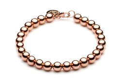 Kugelarmband 6mm - 14k Gold filled / 14k Roségold filled