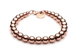 Kugelarmband 8mm - 14k Gold filled  /14k Roségold filled