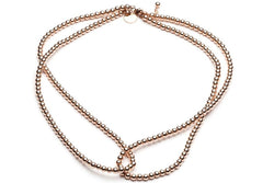 Kugelkette 2in1 - Loop it Twice -  14k Gold filled / 14k Roségold filled
