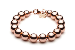 Kugelarmband 10mm - 14k Gold filled / 14k Roségold filled