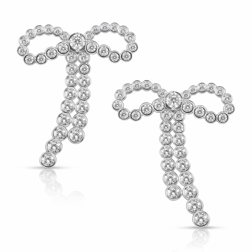 OCEANA NOEUD Earrings -Silber *Limited - CLASSYANDFABULOUS Jewelry