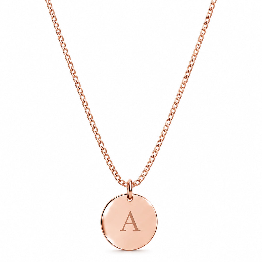 MY TAG CHAIN – Curb – 13 mm – Roségold | Personalisierbar mit Gravur