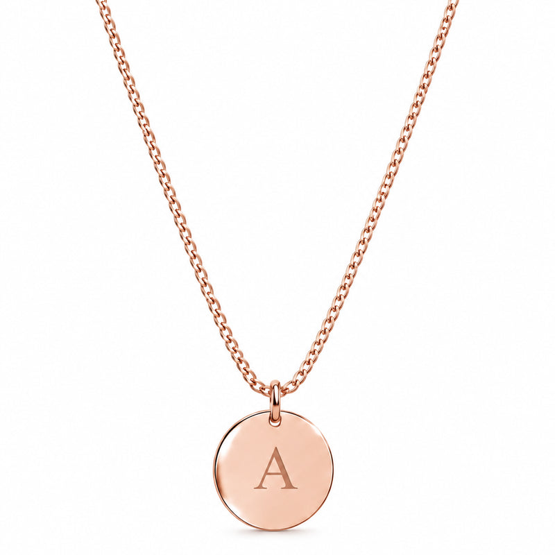 MY TAG CHAIN – Curb – 13 mm – Roségold | Personalisierbar mit Gravur