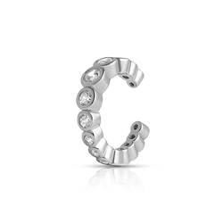 OSEANA 2in1 Earcuff - Silber