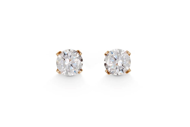 IVY Studs - Ohrstecker mit Zirkonia - versch. Grössen - 14k Gold filled