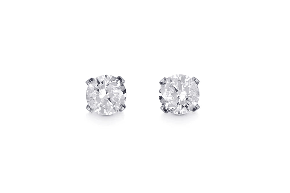 IVY Studs - Ohrstecker mit Zirkonia - versch. Grössen - 925 Silber