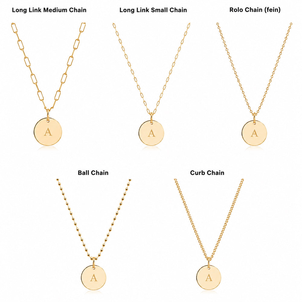 LOVE TAG CHAIN - LLC - 11mm - Roségold