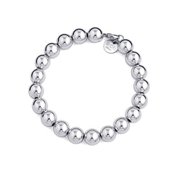 Kugelarmband 10mm -  925 Silber