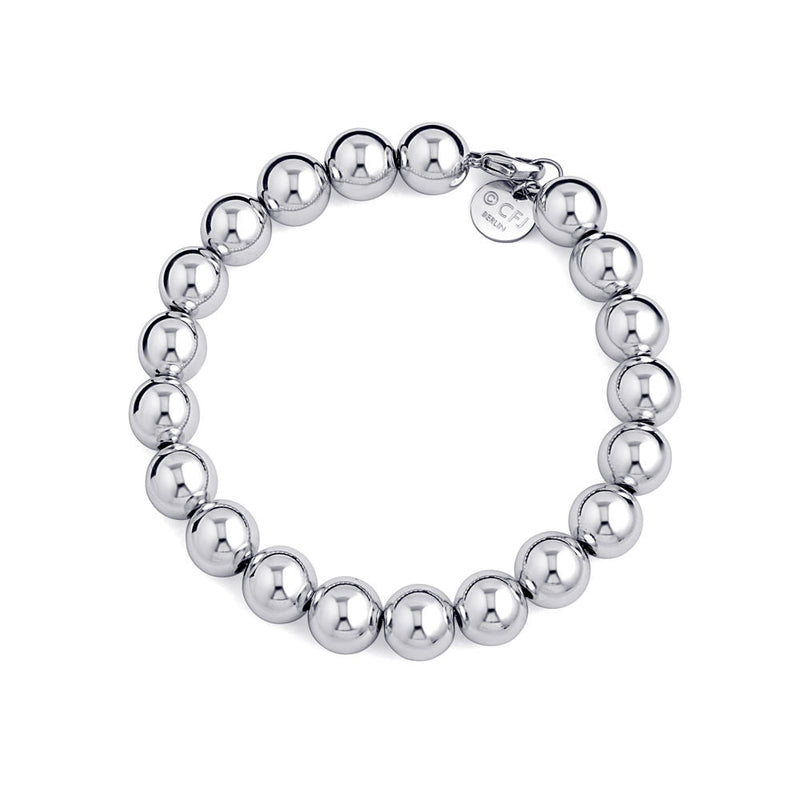 Kugelarmband 10mm -  925 Silber