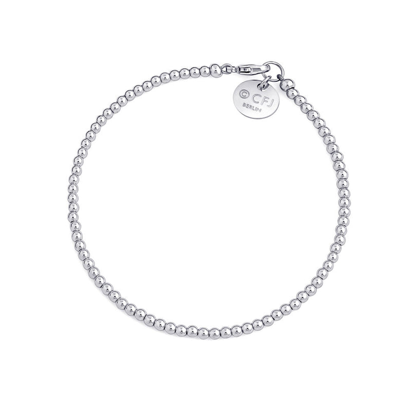 Feines Kugelarmband 2.5mm - 925 Silber