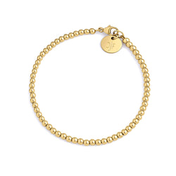 Kugelarmband 3mm - 14k Gold filled / 14k Roségold filled