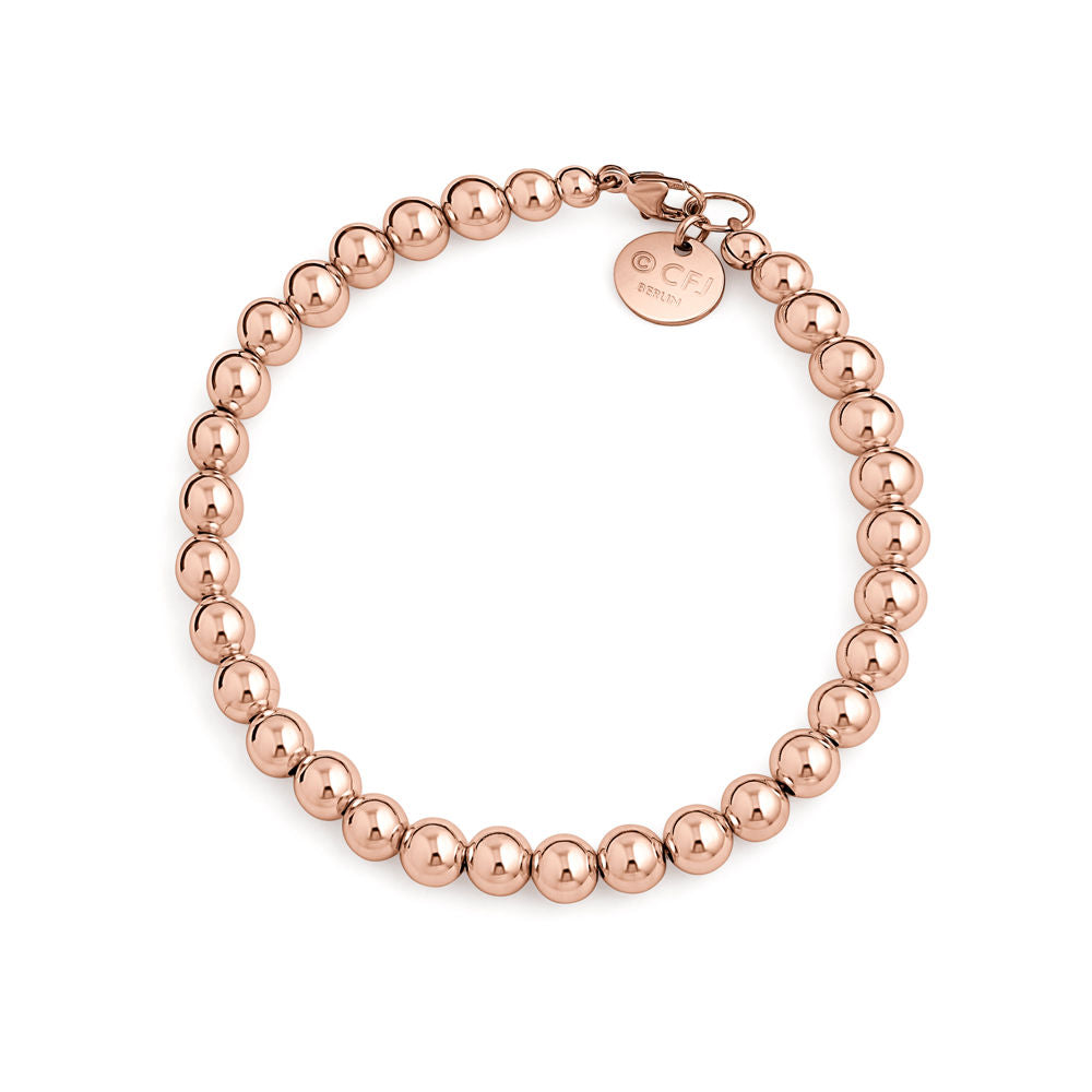 Kugelarmband 6mm - 14k Gold filled / 14k Roségold filled