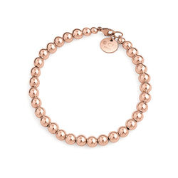 Kugelarmband 6mm - 14k Gold filled / 14k Roségold filled
