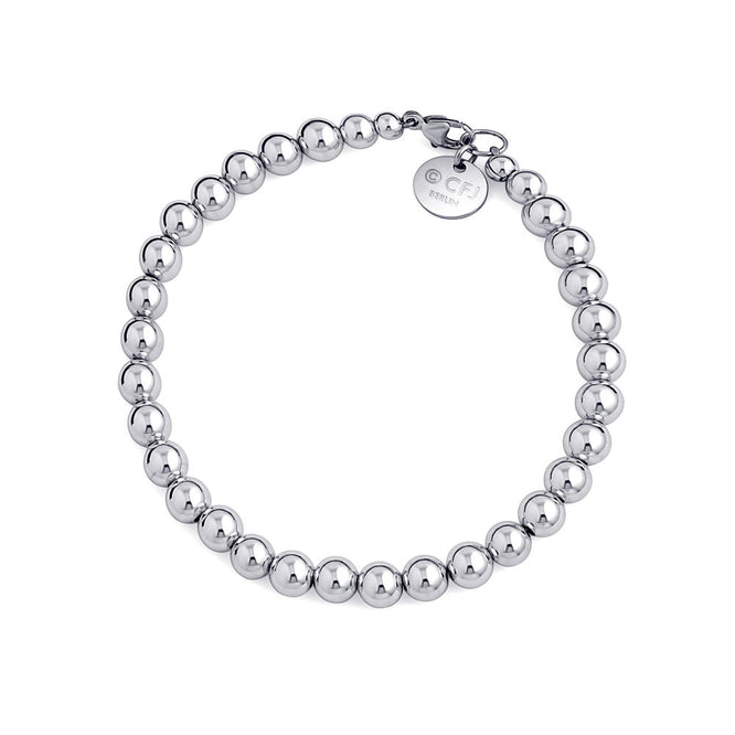 Kugelarmband 6mm - 925 Silber