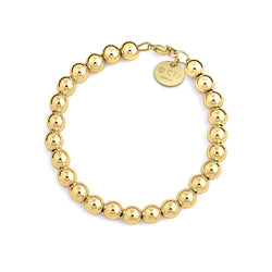 Kugelarmband 7mm - 14k Gold filled / 14k Roségold filled