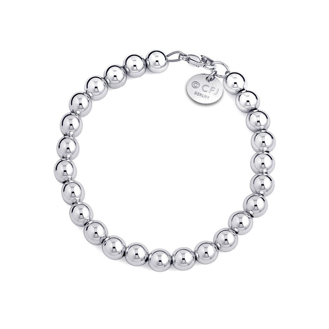 Kugelarmband 7mm - 925 Silber