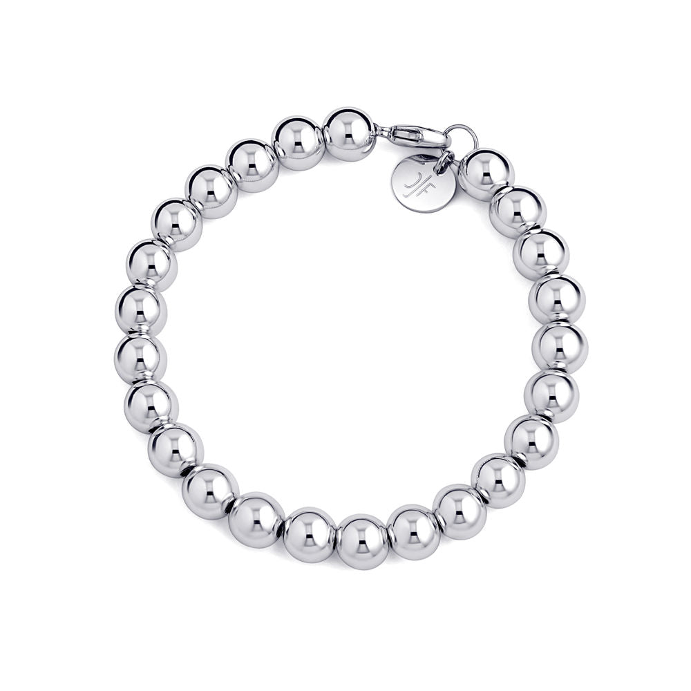 Kugelarmband 8mm - 925 Silber