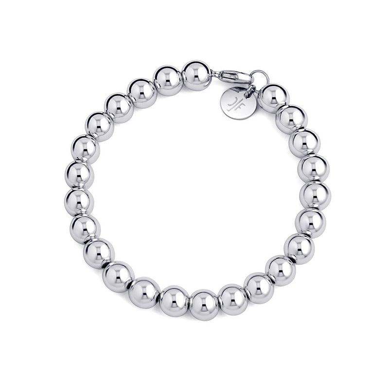 Kugelarmband 8mm - 925 Silber