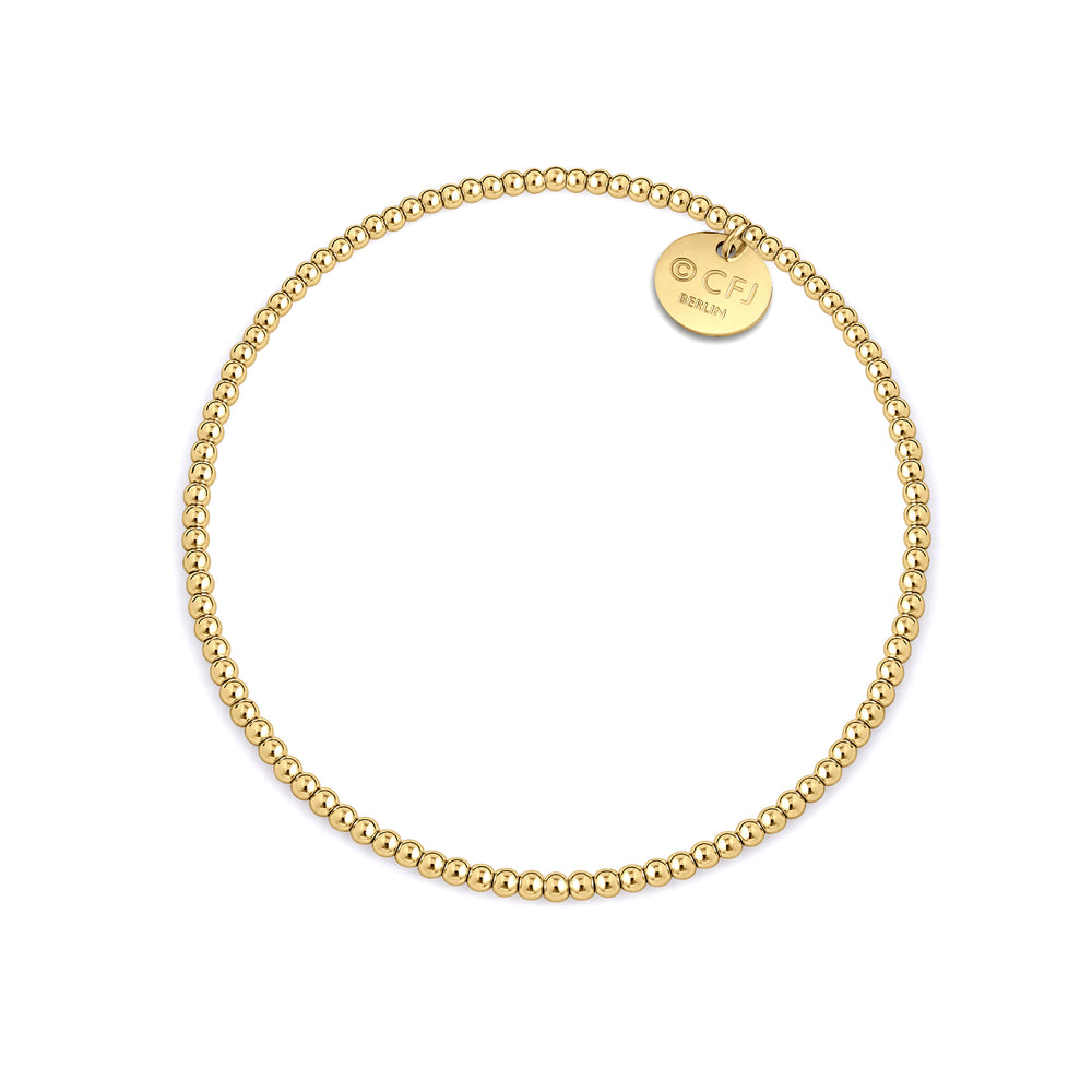 Kugelarmband 2mm - 14k Gold filled / 14k Roségold filled