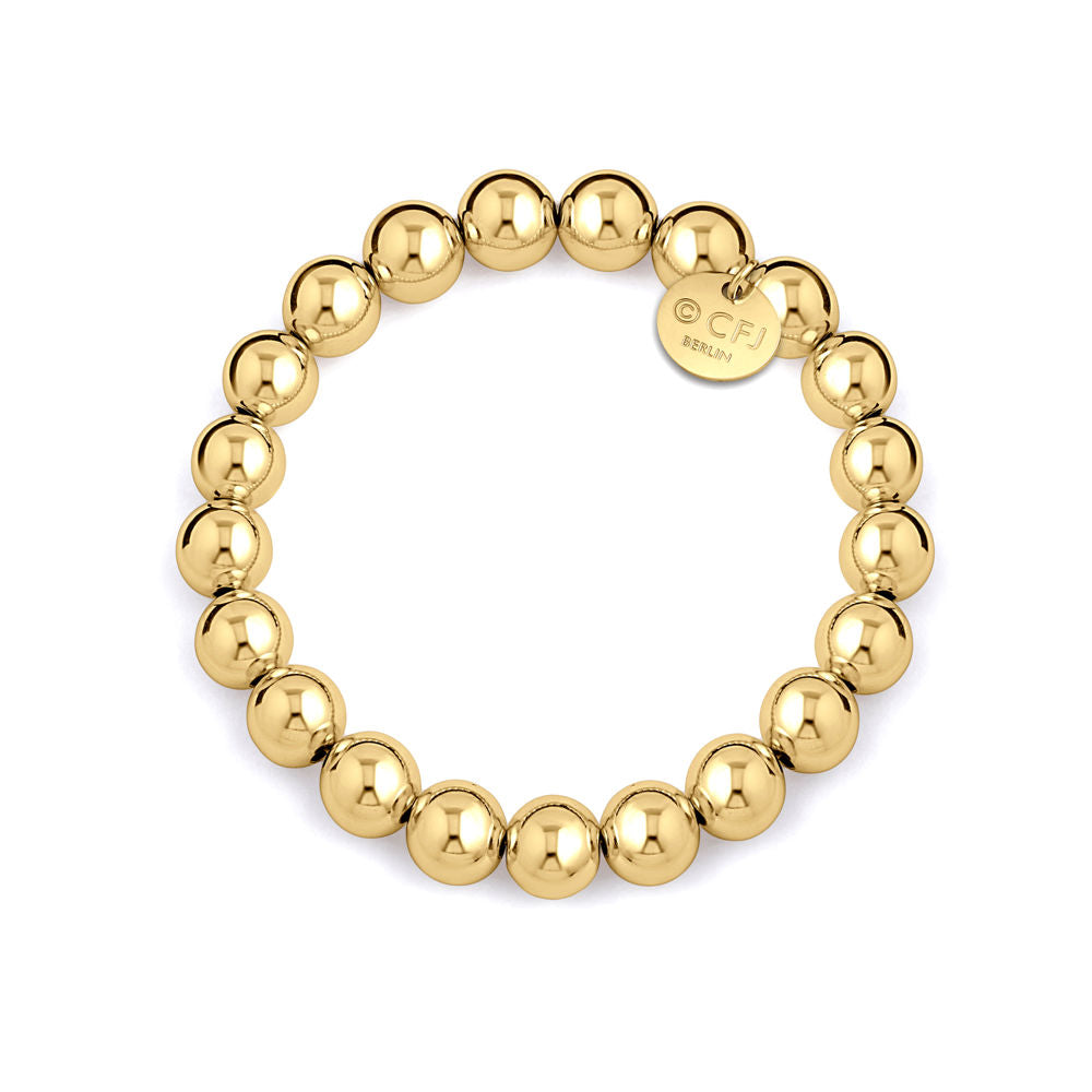 Kugelarmband 10mm - 14k Gold filled / 14k Roségold filled